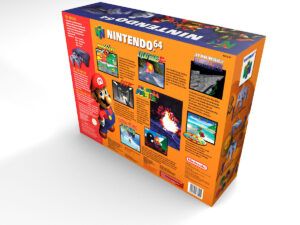 Caja consola Nintendo 64 EN, caja N64 EN