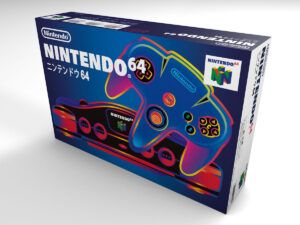 Caja consola Nintendo 64 Japan, caja vacía N64 Japan