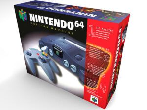 Caja consola Nintendo 64 NTSC, caja N64 NTSC