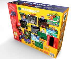 Caja consola Nintendo 64 NTSC, caja N64 NTSC
