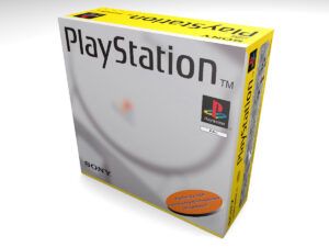 Caja consola PlayStation 1 5502c, caja vacía PS1 5502c