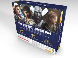 Caja consola Sony PS4 Pro Blanca, caja vacía PS4 Pro Blanca