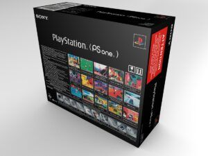 Caja consola Sony PS One 102A, caja vacía PS One 102A