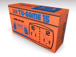 Caja consola TV Game 15, caja vacía TV Game 15