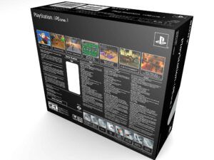 Caja consola Sony PS One 101 NTSC, caja vacía PS One 101 NTSC