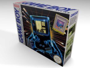 Caja consola Game Boy Tetris Pack DE, caja vacía Game Boy Tetris Pack DE