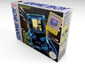 Caja consola Game Boy Tetris Pack UK/FR, caja vacía Game Boy Tetris Pack UK/FR