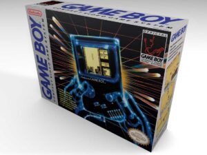 Caja consola Game Boy Tetris Pack NTSC, caja vacía Game Boy Tetris Pack NTSC