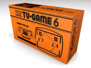 Caja consola TV Game 6, caja vacía TV Game 6