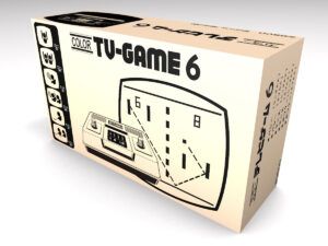 Caja consola TV Game 6, caja vacía TV Game 6