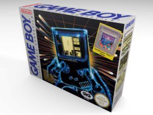 Caja consola Game Boy Tetris Pack IT, caja vacía Game Boy Tetris Pack IT