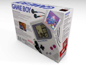 Caja consola Game Boy Tetris Pack UK/FR, caja vacía Game Boy Tetris Pack UK/FR