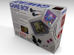 Caja consola Game Boy Tetris Pack NTSC, caja vacía Game Boy Tetris Pack NTSC