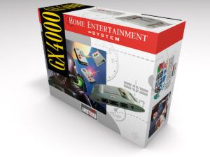 Caja consola Amstrad GX4000, caja vacía Amstrad GX4000