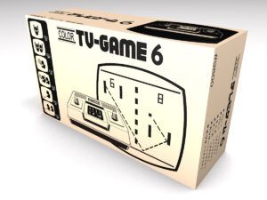 Caja consola TV Game 6, caja vacía TV Game 6