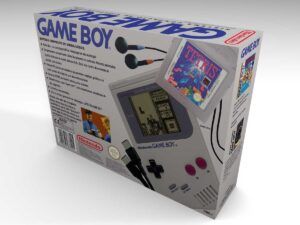 Caja consola Game Boy Tetris Pack ES, caja vacía Game Boy Tetris Pack ES
