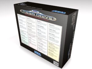 Caja consola Sega Mega Drive 1, caja vacía Mega Drive 1