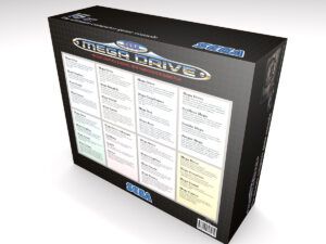 Caja consola Sega Mega Drive 1 Sonic, caja vacía Mega Drive 1 Sonic