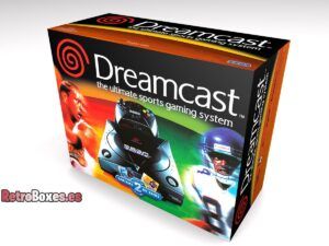 Caja consola Sega Dreamcast Sports NTSC, caja Dreamcast