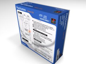 Caja consola PlayStation 1 5903 NTSC Video CD, caja vacia PS1 Video CD