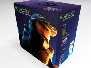 Caja consola Xbox 360 Halo 3 NTSC, caja vacía Xbox 360 Halo 3