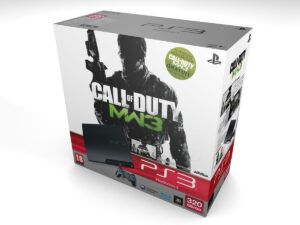 Caja consola PS3 Slim Call of Duty MW3 320gb, caja PS3 Slim