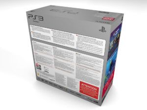 Caja consola PS3 Slim Call of Duty MW3 320gb, caja PS3 Slim