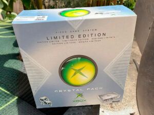 Caja consola Xbox Crystal, caja Xbox Crystal