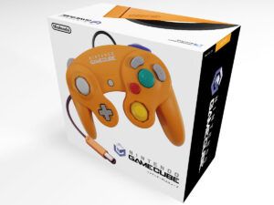 Caja consola Nintendo GameCube Naranja, caja vacía GameCube Naranja
