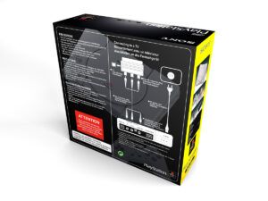 Caja consola PS1 1002c, caja PS1 (1002c)