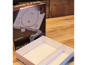 Caja consola PS1 1002, caja PS1 1002