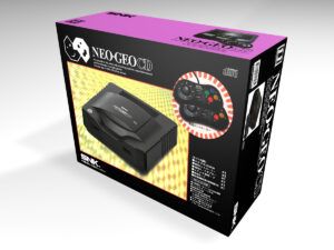Caja consola Neo Geo CD NTSC, caja vacía Neo Geo CD