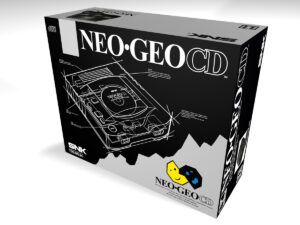 Caja consola Neo Geo CD PAL, caja vacía Neo Geo CD