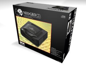Caja consola Neo Geo CD PAL, caja vacía Neo Geo CD