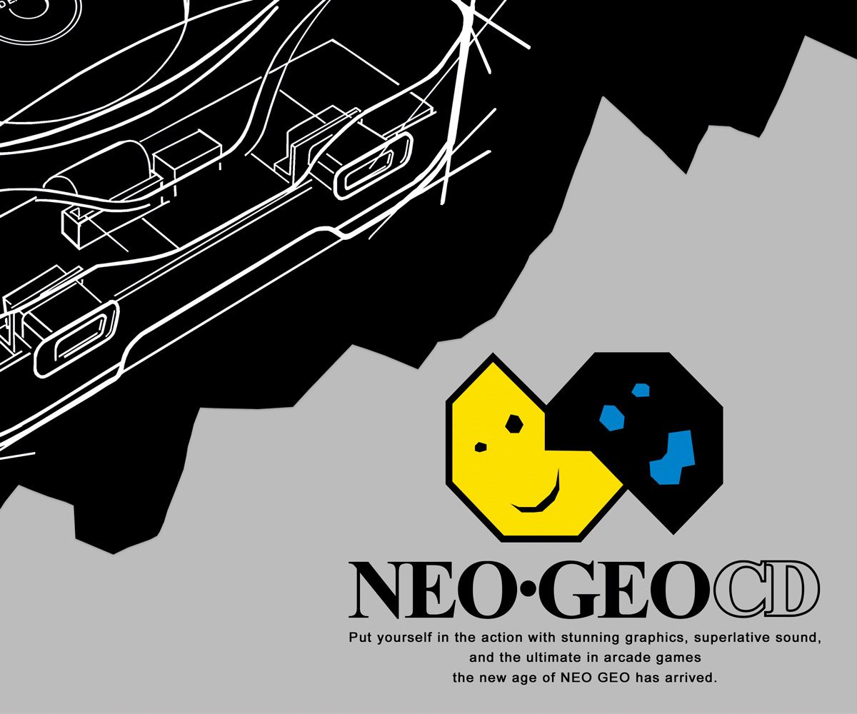 Caja consola Neo Geo CD PAL, caja vacía Neo Geo CD
