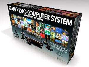 Caja consola Atari 2600 VCS, caja Atari 2600 VCS