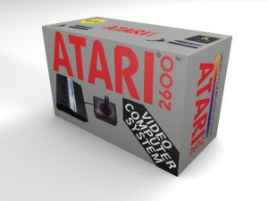 Caja consola Atari 2600 JR Slim, caja Atari 2600 JR Slim