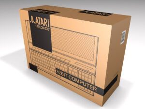 Caja ordenador Atari Falcon 030, Caja Atari Falcon 030