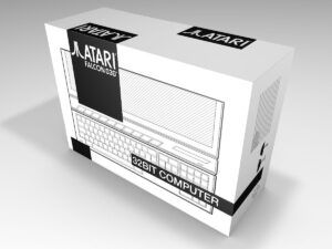 Caja ordenador Atari Falcon 030, Caja Atari Falcon 030