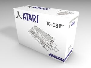 Caja ordenador Atari 1040 ST, Caja Atari 1040 ST