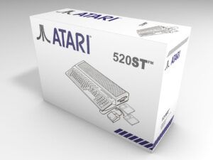 Caja ordenador Atari 520 ST, Caja Atari 520 ST