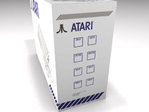Caja ordenador Atari ST White, Caja Atari ST White