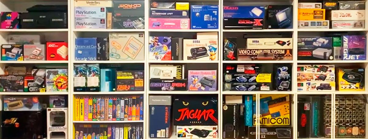Consolas retro clásicas de los años 80 y 90