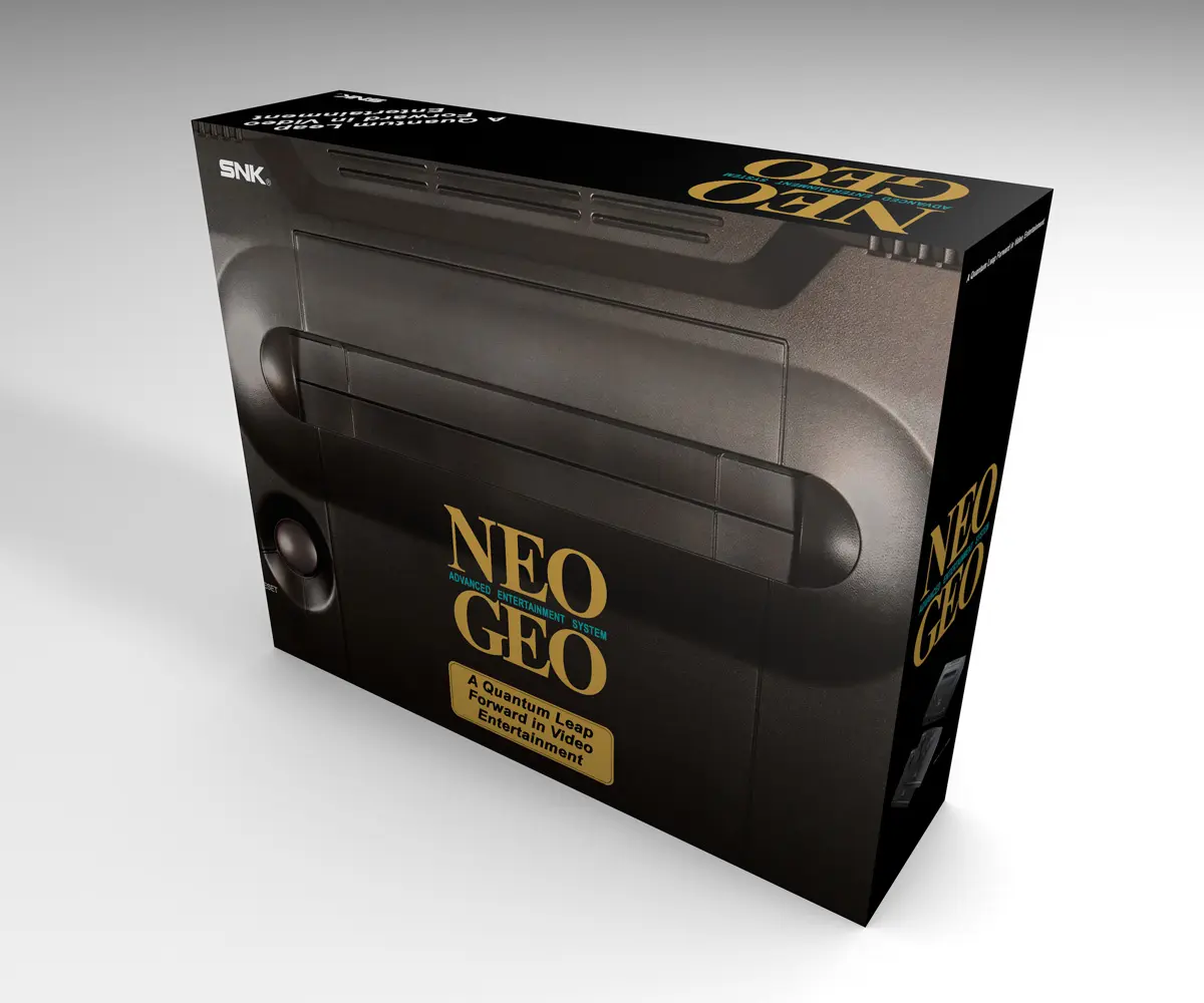 Caja para Neo Geo AES PAL + cartones interiores
