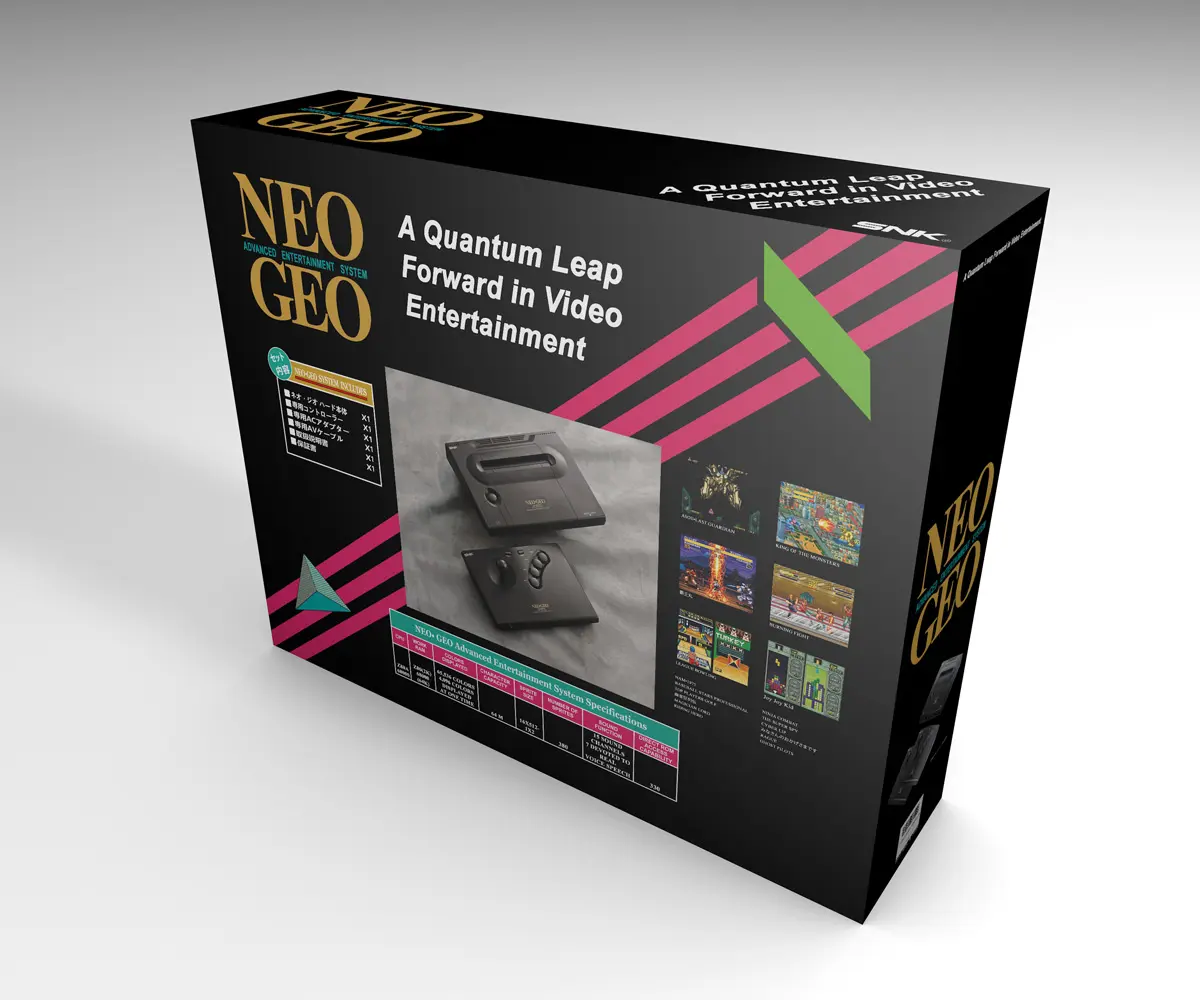 Caja para Neo Geo AES PAL