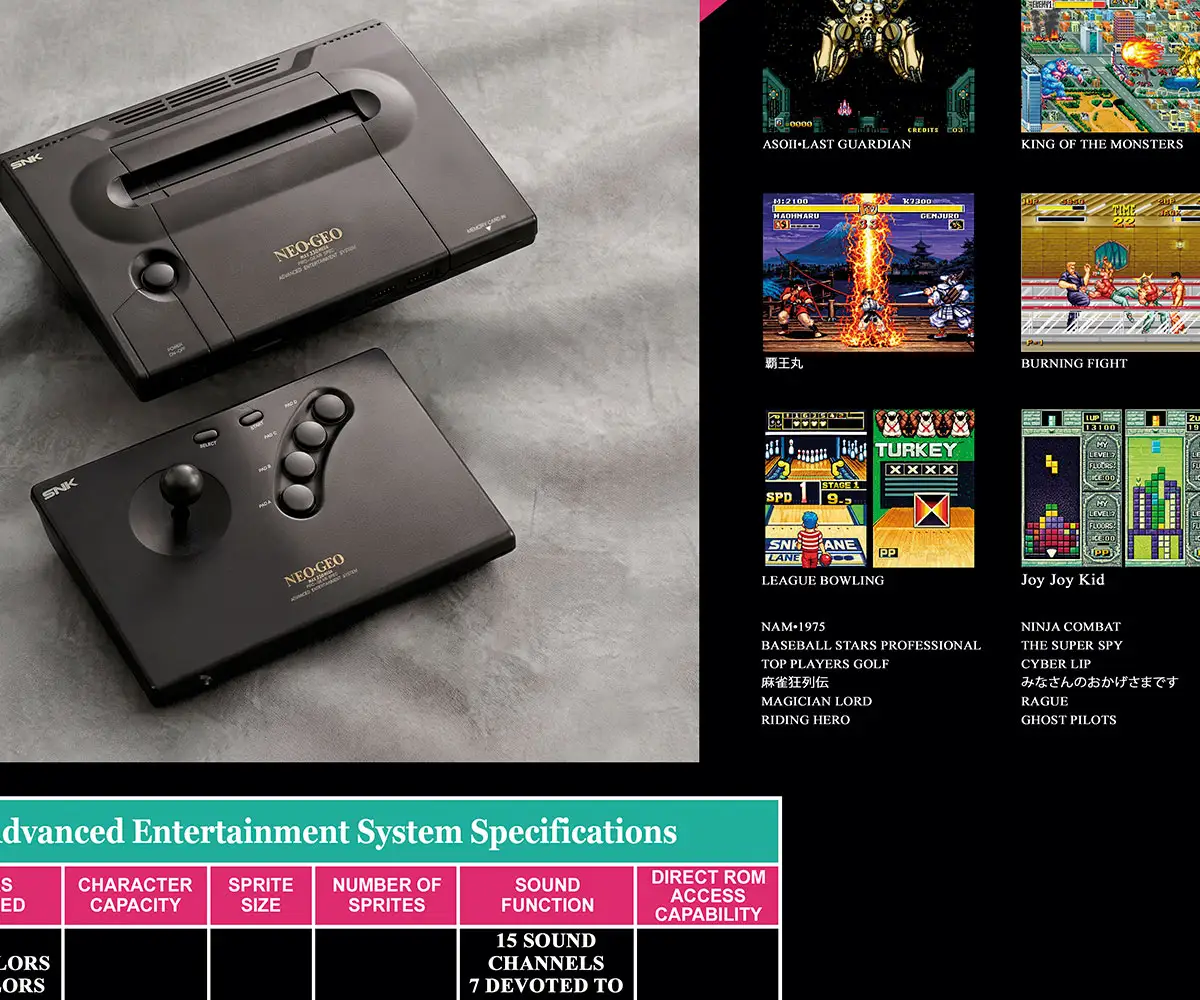 Caja para Neo Geo AES PAL
