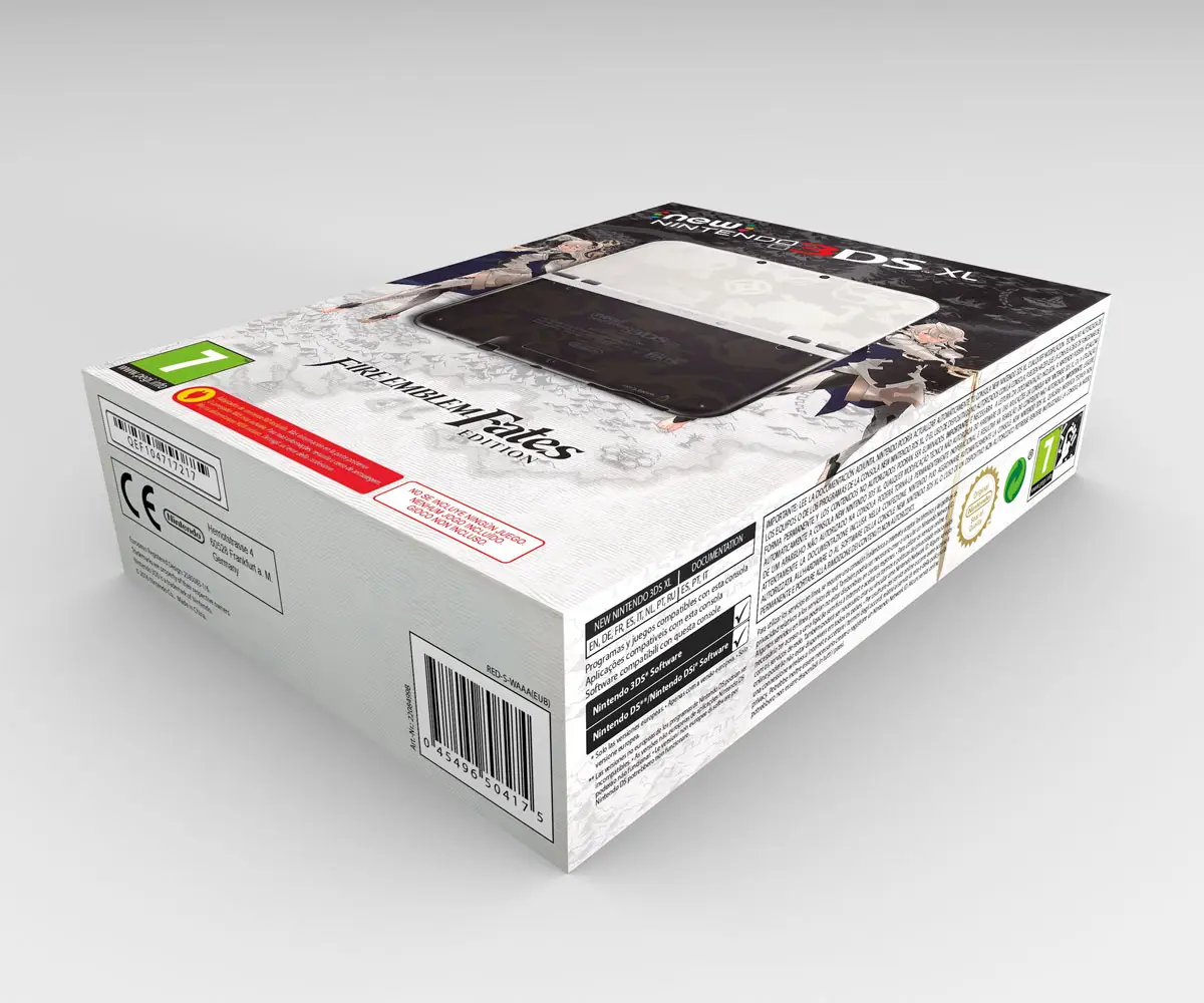 Caja New 3DS XL Fire Emblem Fates para coleccionistas
