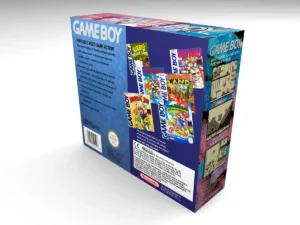 caja para Gameboy Blue Play Loud reproducción Retroboxes