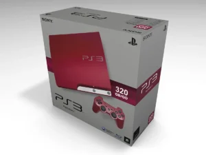 Caja PlayStation 3 Slim 320GB Roja