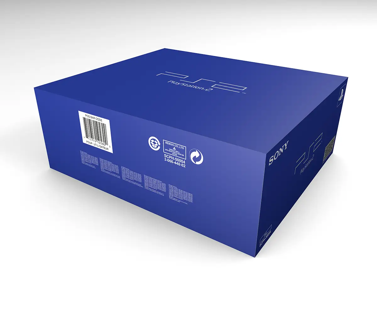 Caja consola PlayStation 2 Fat PAL 50004 (4)